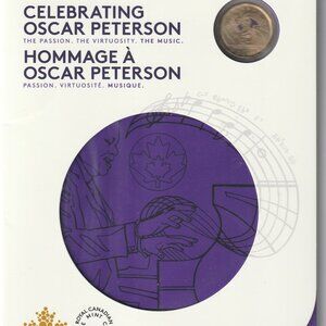 2022 CELEBRATING OSCAR PETERSON 7 COIN COLLECTION